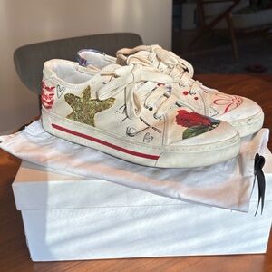 Marc Jacobs Christy Embellished Sneakers